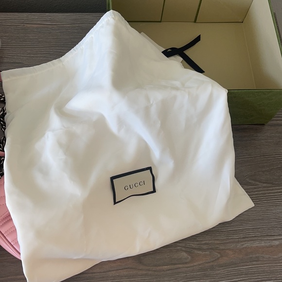 New authentic GUCCI pink marmont bag - Picture 13 of 14